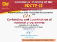 Co-funding and Coordination of national programmes PowerPoint PPT Presentation