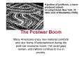 The Postwar Boom PowerPoint PPT Presentation