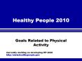 Healthy People 2010 PowerPoint PPT Presentation
