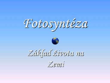 Fotosynt