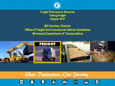 Communications Update  the Minnesota Department of Transportation