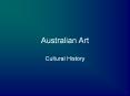 Australian Art PowerPoint PPT Presentation