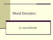 Mood Disorders