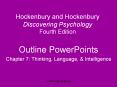 Hockenbury and Hockenbury Discovering Psychology Fourth Edition PowerPoint PPT Presentation