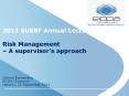 2011 SUERF Annual Lecture Risk Management  PowerPoint PPT Presentation