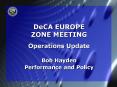 DeCA EUROPE ZONE MEETING PowerPoint PPT Presentation