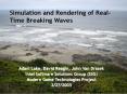 Simulation and Rendering of Real-Time Breaking Waves PowerPoint PPT Presentation