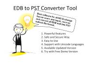 EDB to PST Converter