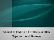 Search engine optimization-Tips for local business