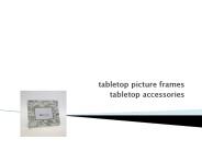 Beautiful Tabletop Accessories