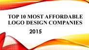 Most Eye Catching Logo Designers Providing Companies