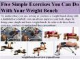 Weight benches
