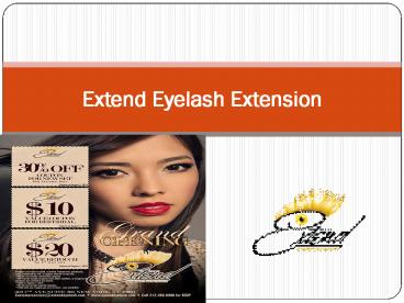 Extend Eyelash Extension