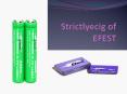 Strictlyecig of EFEST PowerPoint PPT Presentation