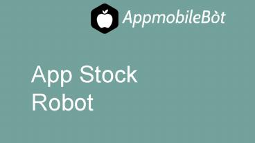 Apple Stock Robot Review