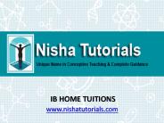 Home Tuition For IB Students