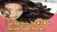 Easy Hair Styles That Will Make You Look Younger Naturally PowerPoint PPT Presentation