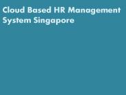 Cloud Based HR Management System Singapore