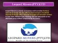 Removals Cape Town -Leopard Movers (Pty) Ltd PowerPoint PPT Presentation