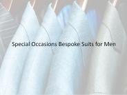 Special Occasions Bespoke Suits for Men