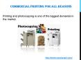 Commercial Printing for All Reasons PowerPoint PPT Presentation