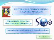 Herramientas web para fomentar el Empoderamiento