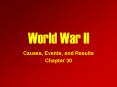 World War II PowerPoint PPT Presentation