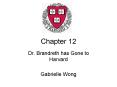 Dr. Brandreth has Gone to Harvard PowerPoint PPT Presentation