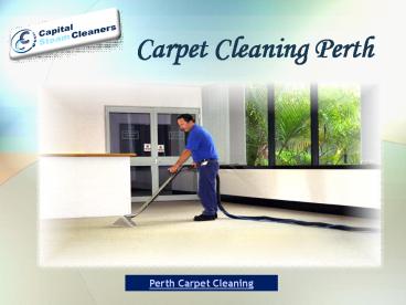 Carpet Cleaning Perth