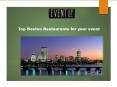 Boston restaurants PowerPoint PPT Presentation