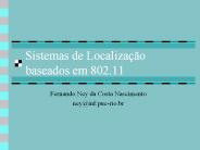 Sistemas de Localiza