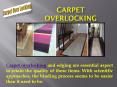 Carpet Overlocking PowerPoint PPT Presentation