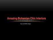 Amazing Bohemian Chic Interiors