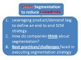 Smart Segmentation to reduce Complexity PowerPoint PPT Presentation