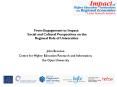 From Engagement to Impact: Social and Cultural Perspectives on the Regional Role of Universities PowerPoint PPT Presentation
