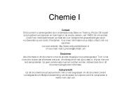 Chemie I