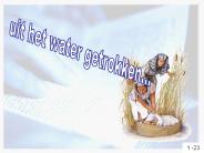 uit het water getrokken...