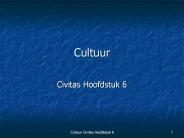 Cultuur