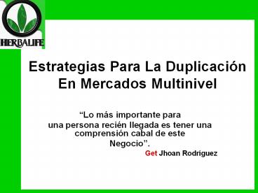 Estrategias Para La Duplicaci