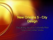 New Orleans 5 - City Design
