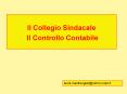 Il Collegio Sindacale PowerPoint PPT Presentation