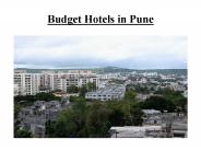 Budget Hotels in Pune