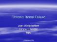 Chronic Renal Failure PowerPoint PPT Presentation