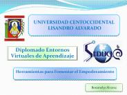 Herramientas Web para fomentar Empoderamiento