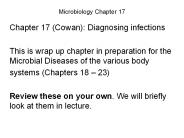 Microbiology Chapter 17
