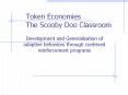 Token Economies The Scooby Doo Classroom PowerPoint PPT Presentation