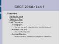 CSCE 2013L: Lab 7 PowerPoint PPT Presentation