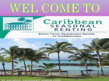 Guadeloupe rental