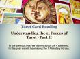 Tarot Card Reading - Understanding the 11 Forces of Tarot Part II PowerPoint PPT Presentation