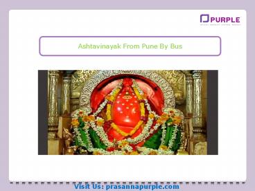 Ashtavinayak Tour From Pune